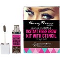 Cherry Blooms Instant Fiber Brow Kit - Cappuccino Brown 4 pc.