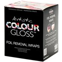 Artistic Nail Design Soak Off Gel Removal Wraps 100 ct.