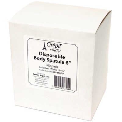 Cirépil Disposable Body Spatula - 6 inch 500 ct.