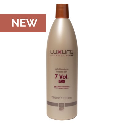 Luxury Hair Pro Oxidant Milk 7 Volume 2.1% Liter