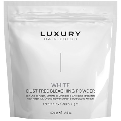 Luxury Hair Pro Dust Free Bleaching Powder - White 17 Fl. Oz.