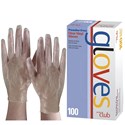 Product Club Clear Vinyl Disposable Gloves - Powder Free 100 ct. Small