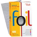 Product Club Embossed Pre-Cut Foil Silver - 5 inch x 8 inch 400 ct.